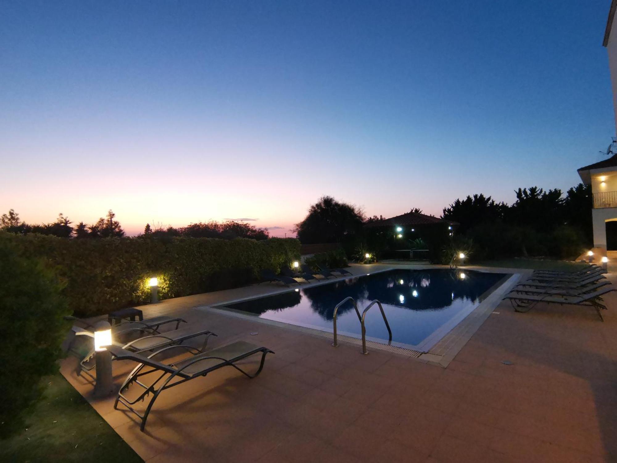 Orchard Blossom Private Villa With Pool Phrenaros Exterior photo