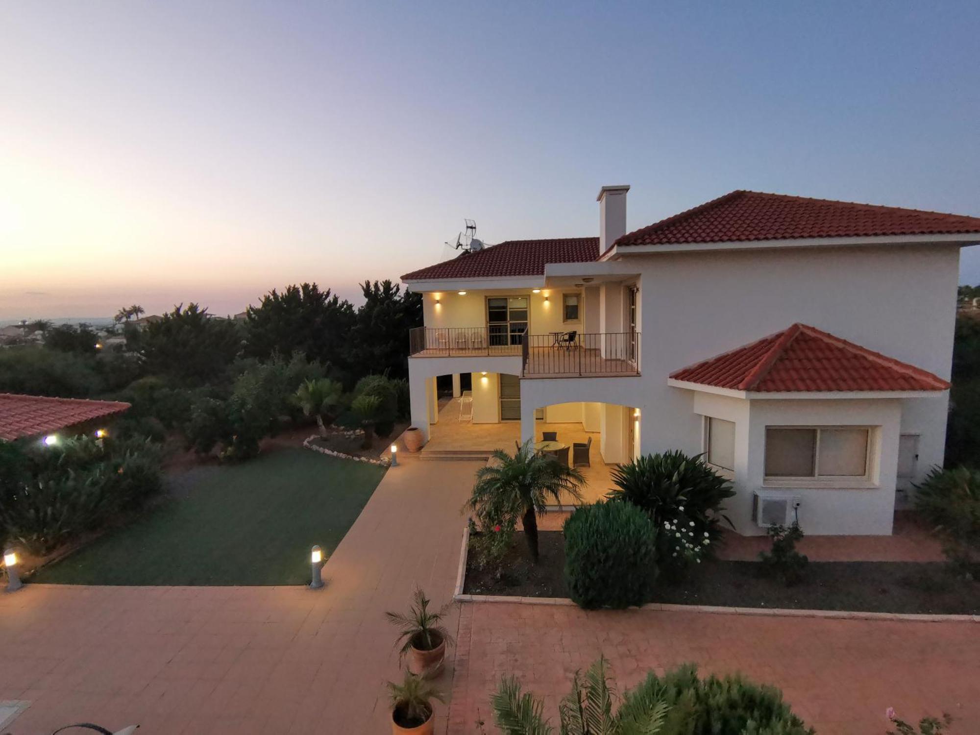 Orchard Blossom Private Villa With Pool Phrenaros Exterior photo