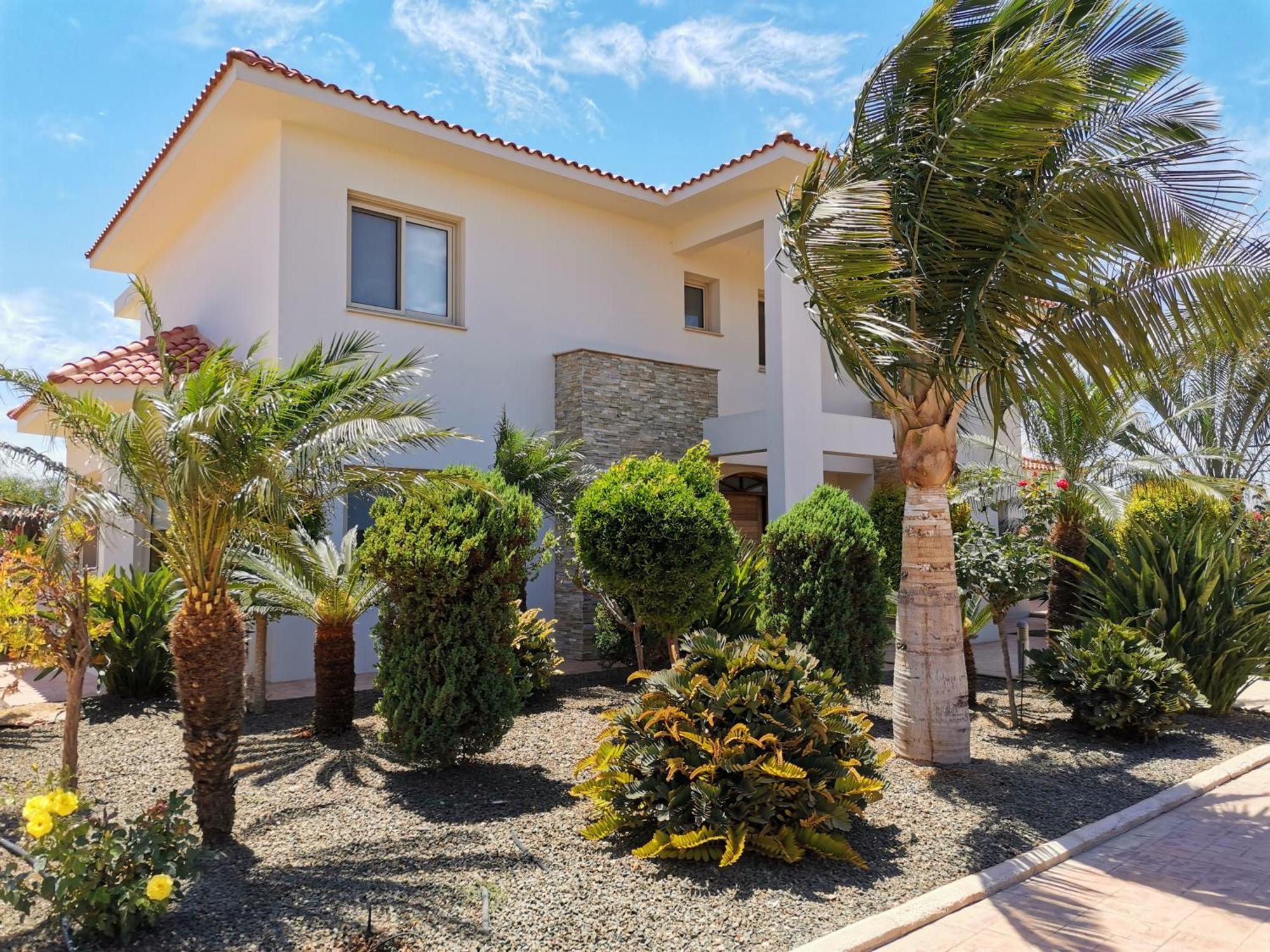 Orchard Blossom Private Villa With Pool Phrenaros Exterior photo