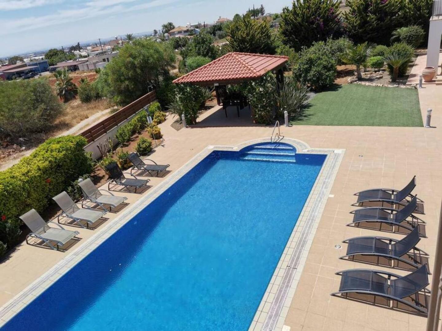 Orchard Blossom Private Villa With Pool Phrenaros Exterior photo