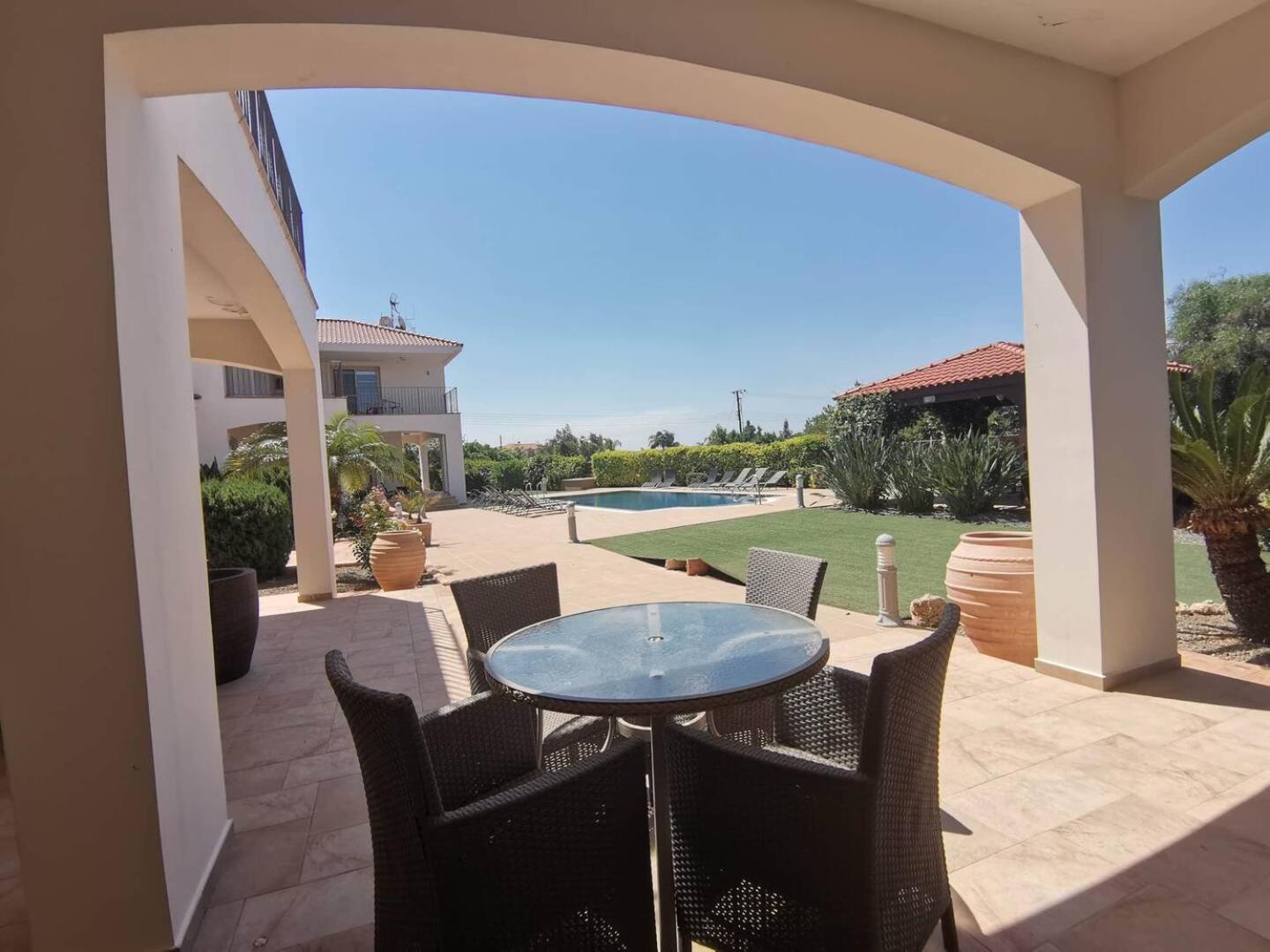 Orchard Blossom Private Villa With Pool Phrenaros Exterior photo